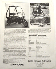 1970s Lynch Microcar