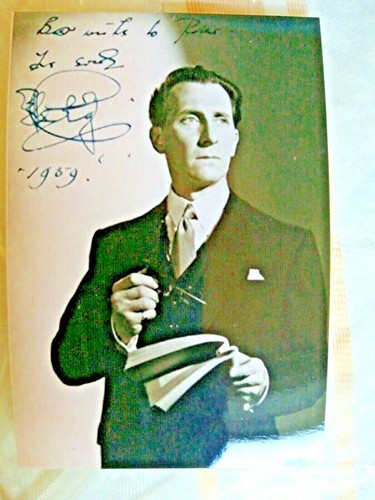 Peter cushing signed - cushing, autograph