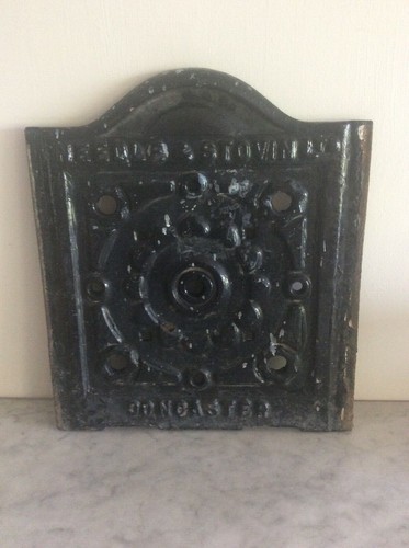 Cast iron enamel coal - cast, door