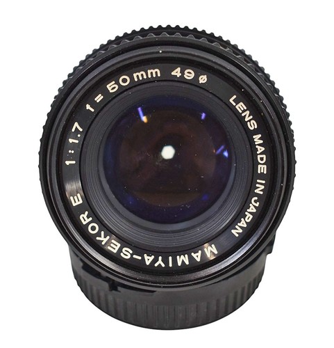 Mamiya sekor 50mm 7 prime - e, f1.7