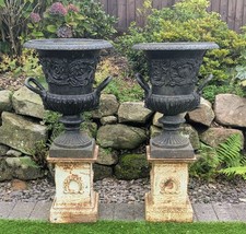 Pair Antique 19th Century cast