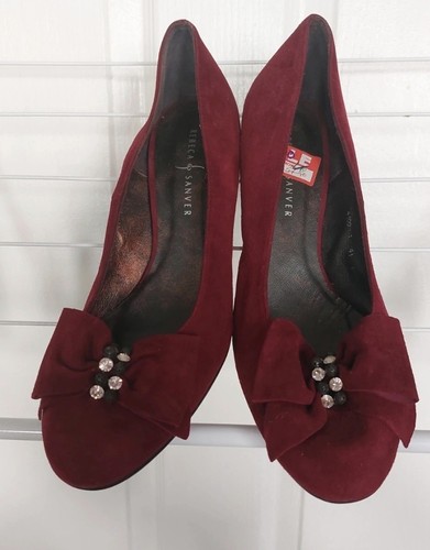 Rebeca sanver burgundy suede - sanver,