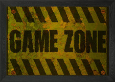 GAME ZONE hazard warning