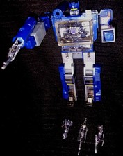SOUNDWAVE Transformers G1 Figue Vintage 1983 Hasbro Takara With Mini Cassette
