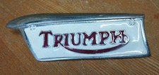 Vintage 1970s - Triumph - Enamelled Belt Buckle - British Vintage Retro RARE