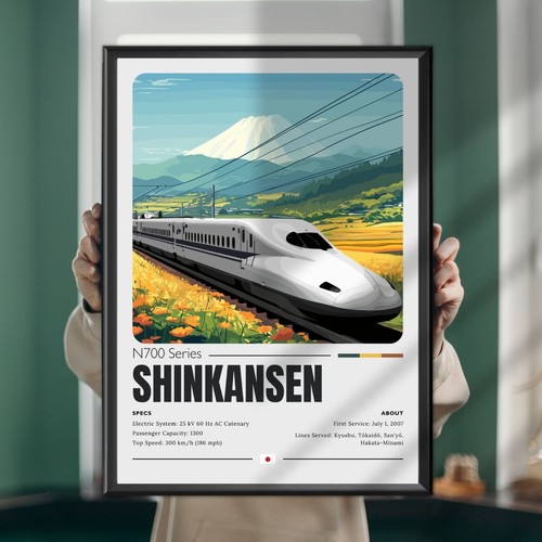 Shinkansen n700 series - n700, poster