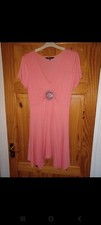 Julien Macdonald Star Tunic Top Peach Size 10