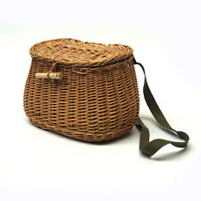Hand Made Wicker Fishing Creel