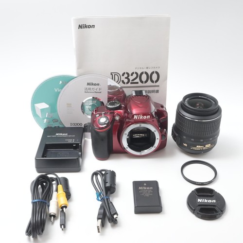 Nikon d3200 red - w/, vr