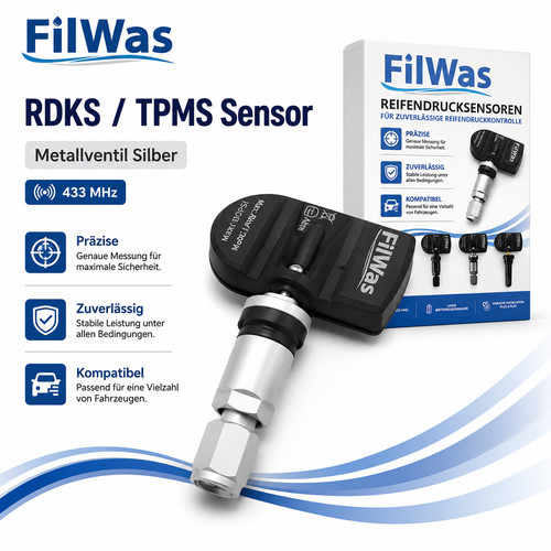 Filwas tpms sensor - 4x,