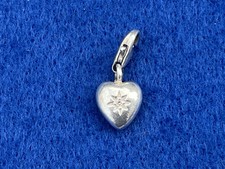 Thomas Sabo Silver & CZ 3D Heart Charm