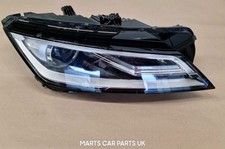 AUDI TT Mk3 DRIVERS SIDE RIGHT XENON HEADLIGHT LED DRL 8S0941006D 8S 