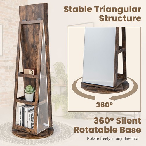 360 rotating jewelry armoire - rotating,