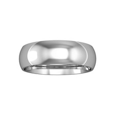 Platinum Jewelco London 6mm