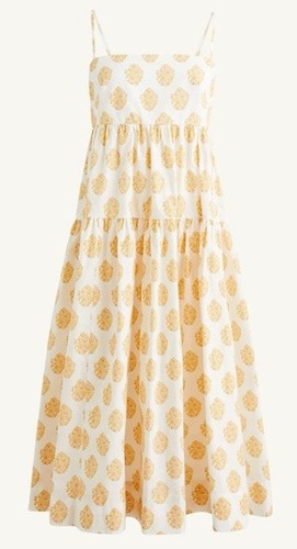 Nwt crew tie back tiered - tie-back,
