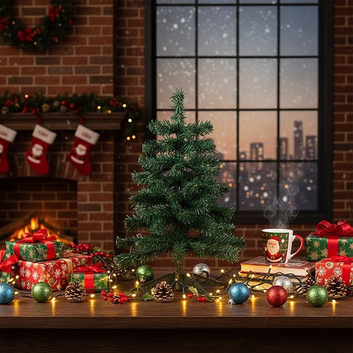 Small mini christmas - small, tree