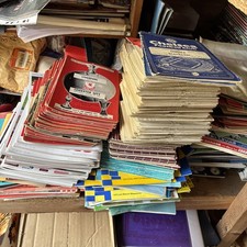 Football Programmes Job Lot