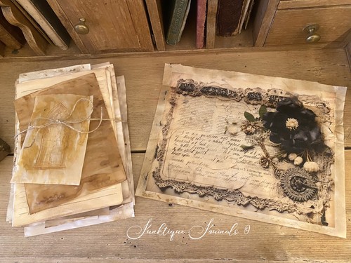 Junk journal ephemera scrunchy - journal, ephemera~scrunchy