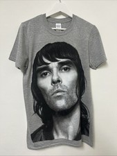 Ian Brown Stone Roses Grey T