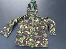 Good Used British Army DPM Camo Waterproof Breathable MVP Jacket 160/104 Hooded