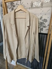 Ladies Beige Blazer UK 14 |