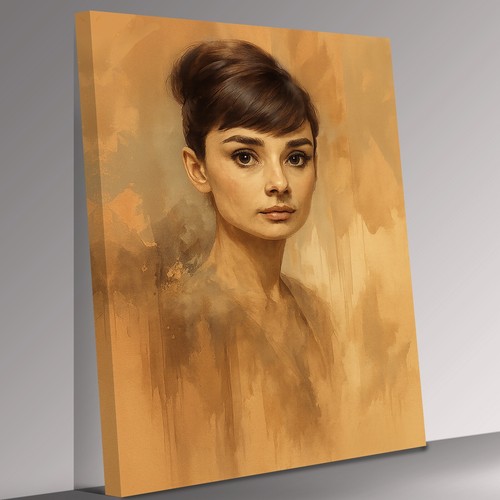 Audrey hepburn sytlistic art - audrey,