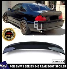 REAR BOOT SPOILER TRUNK DUCKTAIL FOR BMW 3 SERIES E46 M3 CSL 4 DOOR SALOON 98-05