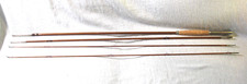 Vintage Kingfisher Bamboo Fishing Fly Rod @ 9 ft w/ 2 Tips Trout Salmon Panfish