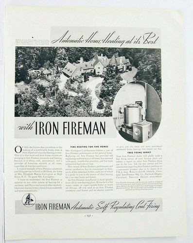 Iron fireman auto home - fireman, ad