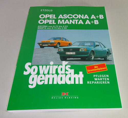 Repair manual opel - opel, ascona