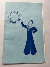 Rare Vintage Original 1947 St Ives Guild Hall Cornwall HMS Pinafore Programme