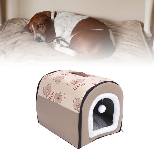 Indoor warm dog house spacious - indoor,