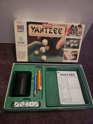 Games vintage retro yahtzee - games,