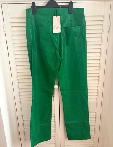 Zara green faux leather - green,