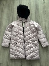 Girls Quilted Coat M&S