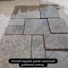 Victorian Reclaimed Yorkstone Paving Slabs Flags Finest Quality Available