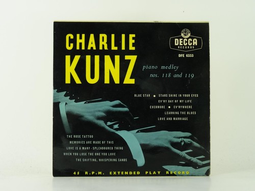 Charlie kunz piano medley nos - kunz,