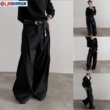 Mens Street Style Wide Leg
