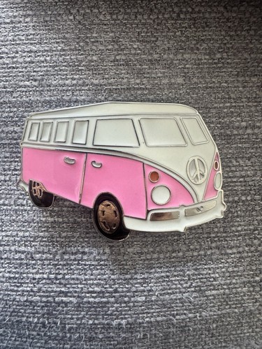 Camper van belt - buckle, pink