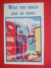 Old RAILWAY TRAIN Comic STEAM