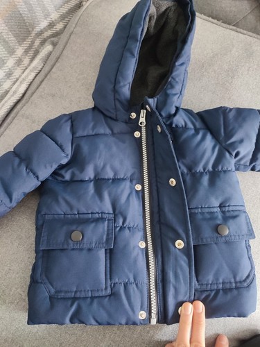 Baby blue puffer jacket - , cot