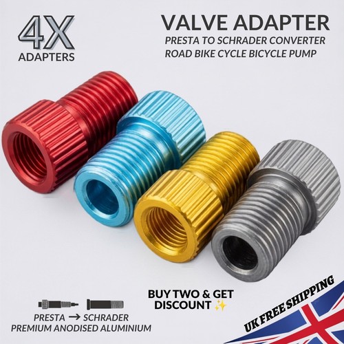 Valve adapter presta to - x,