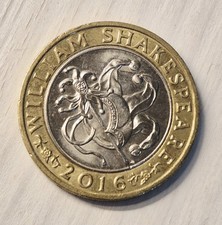 Rare 2016 £2 William