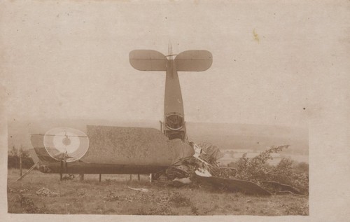 Ww1 rfc raf biplane - ww1, crash