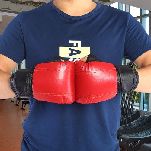 Men boxing punching bag - boxing,