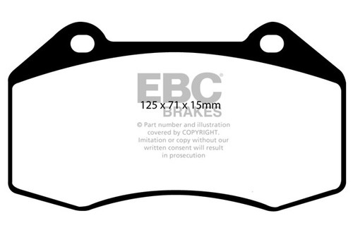 Ebc redstuff front - redstuff, brake