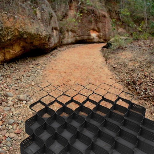 Geocell ground grid 100mm deep