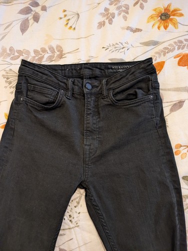 All saints black - jeans, l28