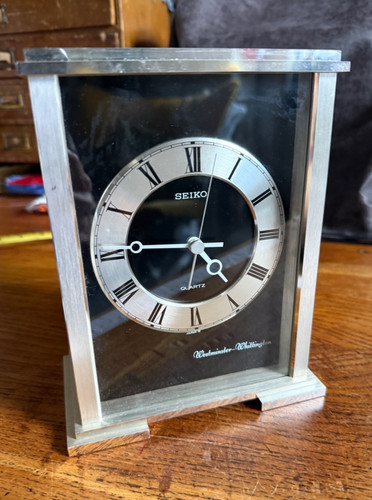 Seiko mantel clock qf144s - clock,
