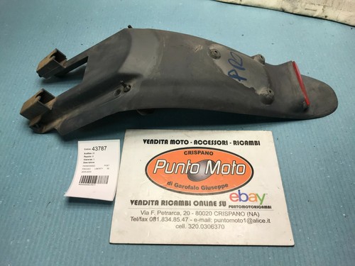 Rear license plate fender